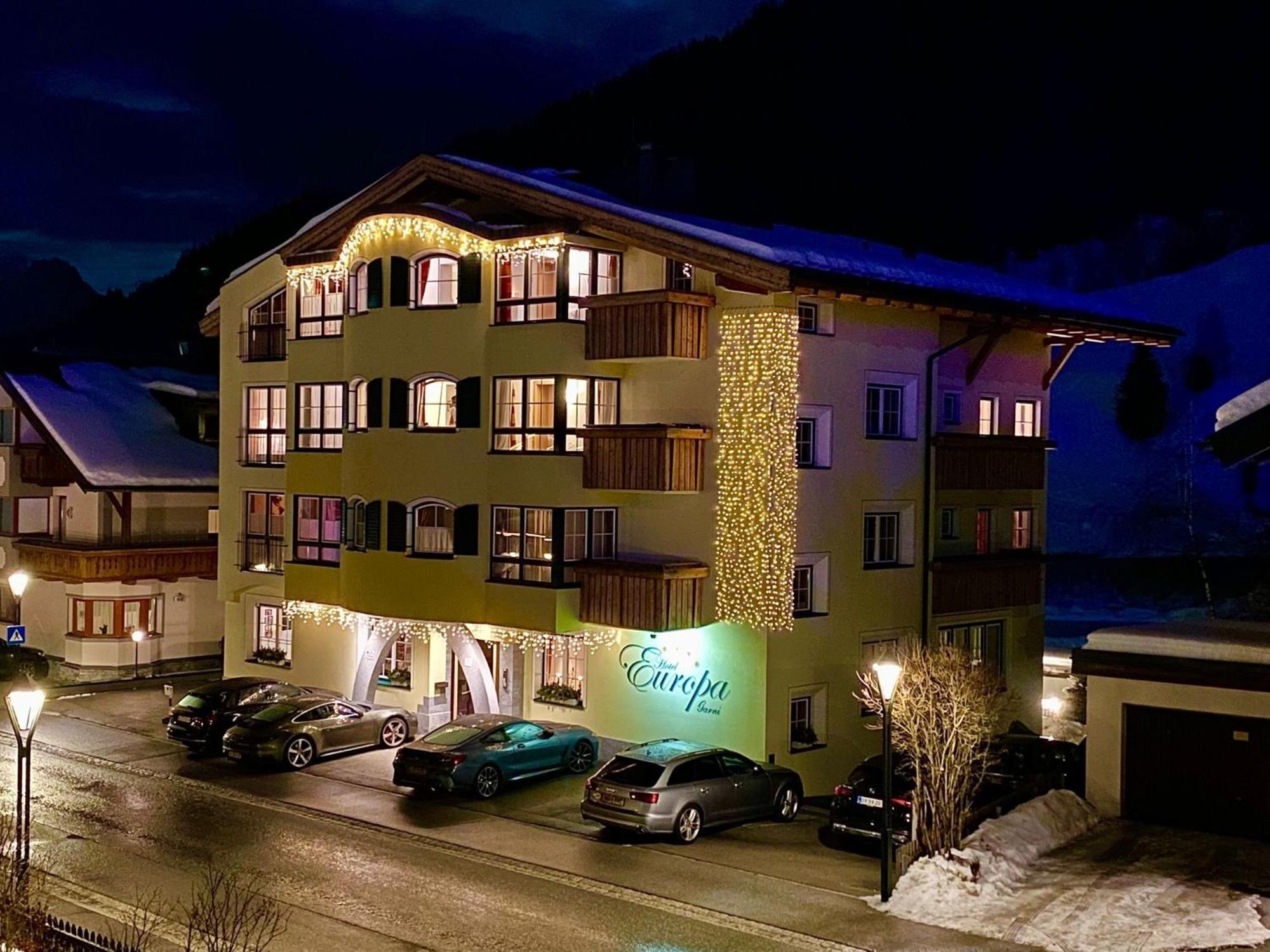 Hotel Garni Europa Sankt Anton am Arlberg Exterior foto
